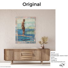 Load image into Gallery viewer, Original framed Stand Up, 2021
