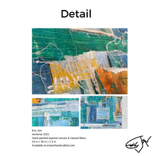 Load image into Gallery viewer, Immerse 2021 painted canvas original
